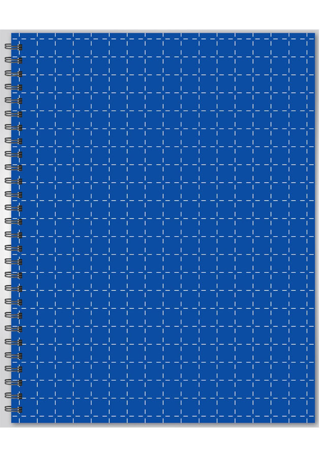 Boi Bichitra Notebook [Blueprint - BBNB0002] Single Line | 200 Pages (Large )