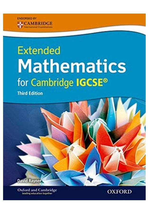 Extended Mathematics for  Cambridge IGCSE (Third Edition)