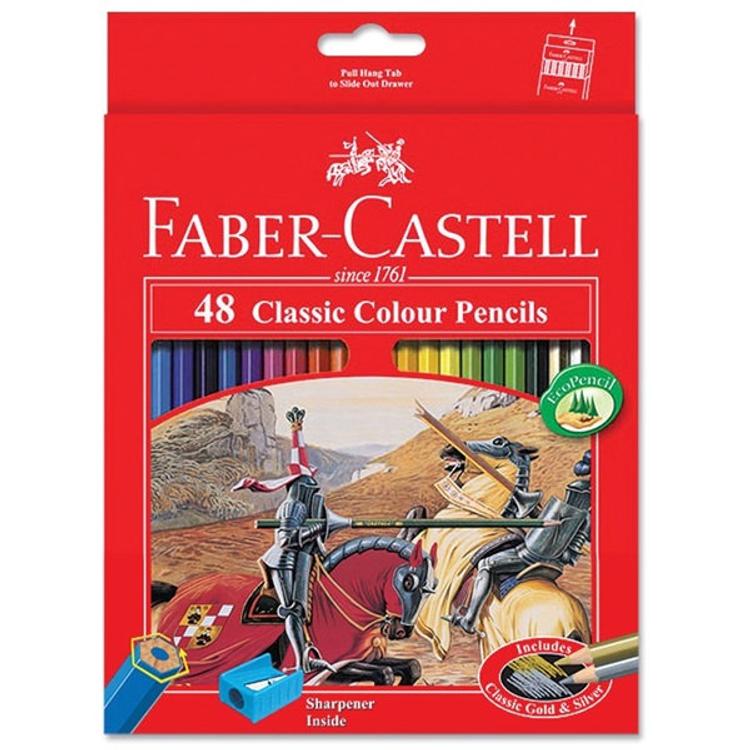 Faber Castell 48 Classic Colour Pencils