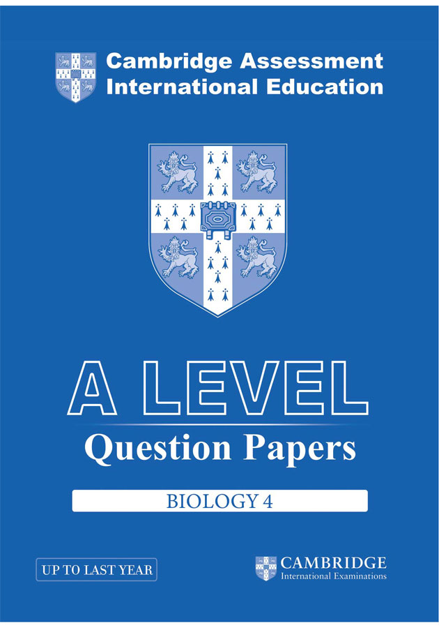 Cambridge International A2 Level Chemistry Paper 4 Question Paper