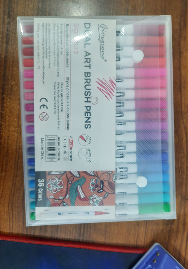 Giorgione Dual Art Brush Pens Signature
