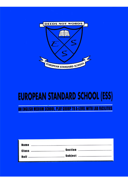 ESS Single Lined (Blue) Copy|100 Pages