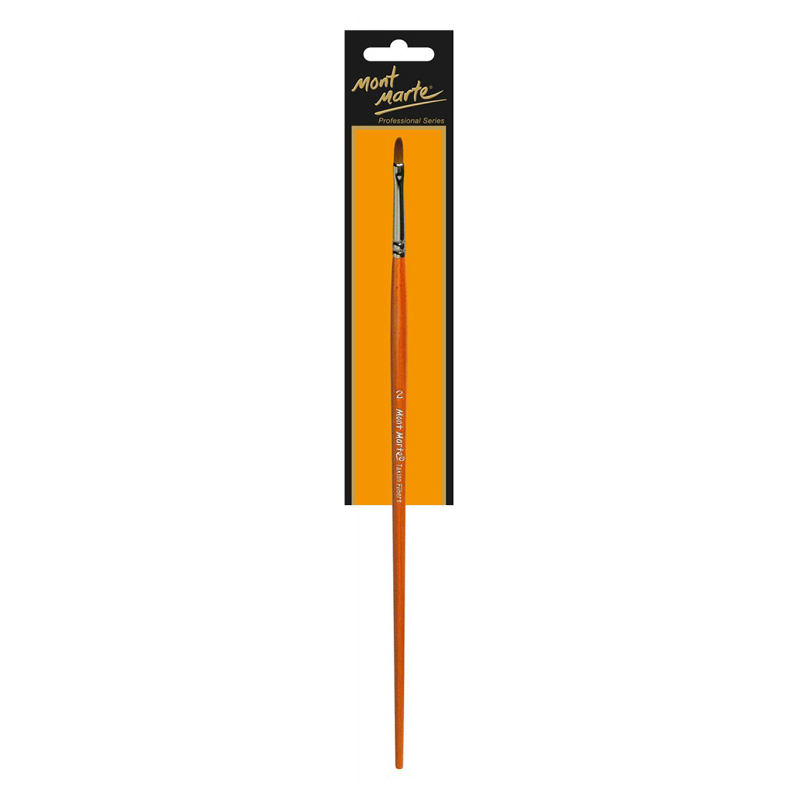 Mont Marte Artist Brush Taklon Filbert 2  MCG0117